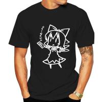 Mens Cool T Shirt Ectic Style Line Drawing Touhou Project Cirno Zunsoft Zun Sitcoms Style T Shirt