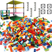 Moc DIY Building Blocks Brick Classic Bulk Set Compatible Assembles Particles Children Creative Enlighten Toys with Gift 1600PCS