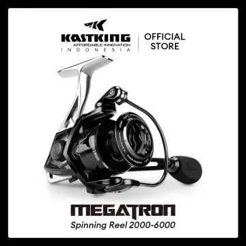 KastKing Megatron Spinning Reel, Black, Size 2000-6000