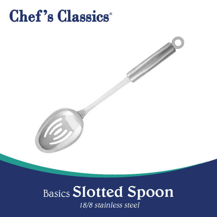 Chef's Classics Basics Stainless Steel Slotted Spoon Lazada PH