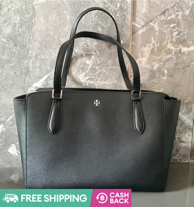 Tory Burch Emerson Small Top Zip Tote ใหม่ Lazada.co.th
