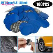 100Pcs Tire Repair Patches Car Motorcycle Bike Tire Repair Tools Natural