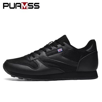 2021Fashion Men Sneakers Mesh Casual Shoes Lac-Up Mens Shoes Lightweight Vulcanize Shoes Walking Sneakers Zapatillas Hombre