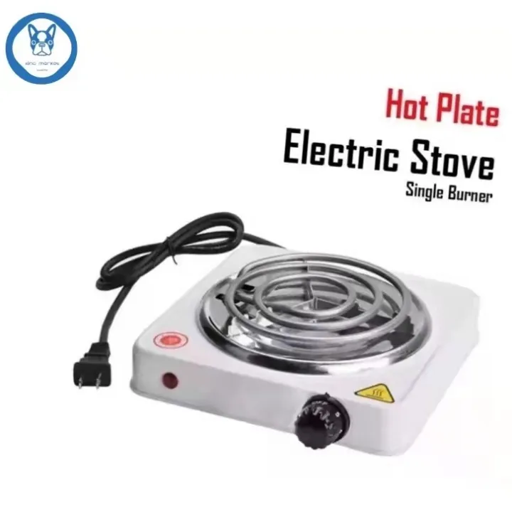 KM Portable Hot Plate Electric Cooking Stove Single Burner 1000W COD