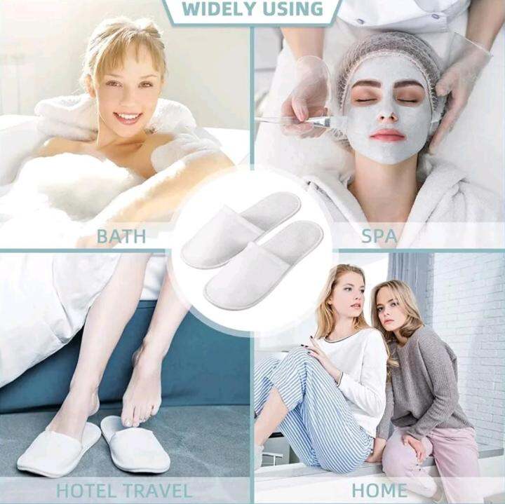 hotel disposable slippers spa shoes towelling open Lazada PH