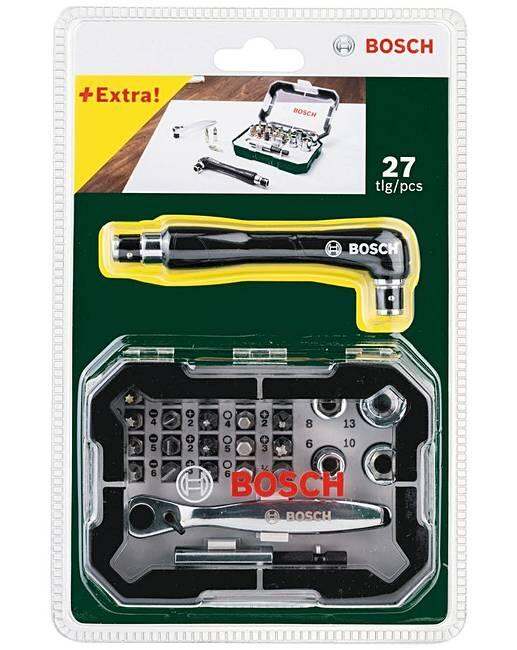 Bosch Screwdriver Bit and Ratchet Set 27 pcs. Lazada PH