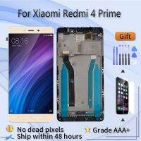 จอ LCD แบบดั้งเดิมประกอบหน้าจอ Xiaomi Redmi 4 Prime /4 Pro Diaplay ด้วยกรอบสำรองสีดำสีขาวทอง