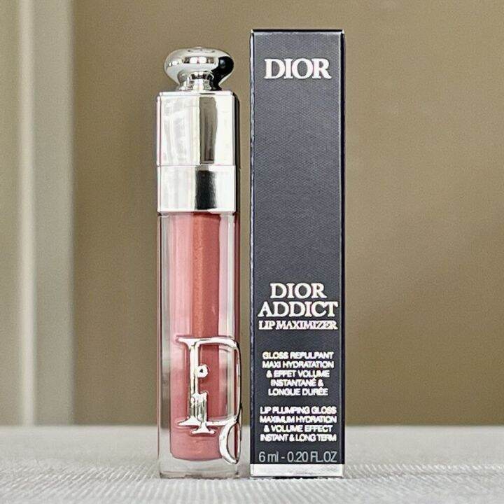 DIOR ADDICT LIP MAXIMIZER PLUMPING GLOSS 012ROSEWOOD (0.20OZ/6ML) NEW