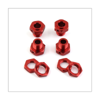 For ARRMA 1/8 4S KRATON OUTCAST Upgraded Wheel Hub 17mm Metal Bonder, Metal Refitting and Upgrading Parts