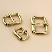 Brass Metal Heel Bar Buckle End Bar Roller Buckle Rectangle Single Pin for Leather Craft Bag Belt Strap Webbing 3sizes available Furniture Protectors