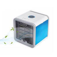 USB Mini Portable Air Conditioner Humidifier Purifier 7สี Light Desktop Air