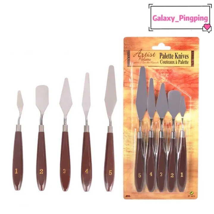 Palette knife Set (5pcs/Set) / Artist Palette knives Lazada PH