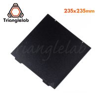 Trianglelab 235 X 235 ender 3 Double Sided Textured PEI Spring Steel Sheet Powder Coated PEI Build Plate For Ender 3 Collars