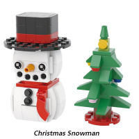 SEMBO Santa Sleigh Reindeer Gift Christmas Cabin Assembled Building Blocks Compatible Bricks Toys For Boys and girls Girl