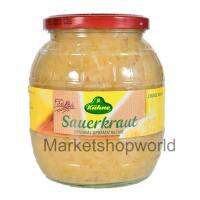 Kuhne Sauerkraut Original German Recipe 850g/Kuhne กะหล่ำปลีดอง สูตรดั้งเดิมของเยอรมัน 850g พร้อมส่ง