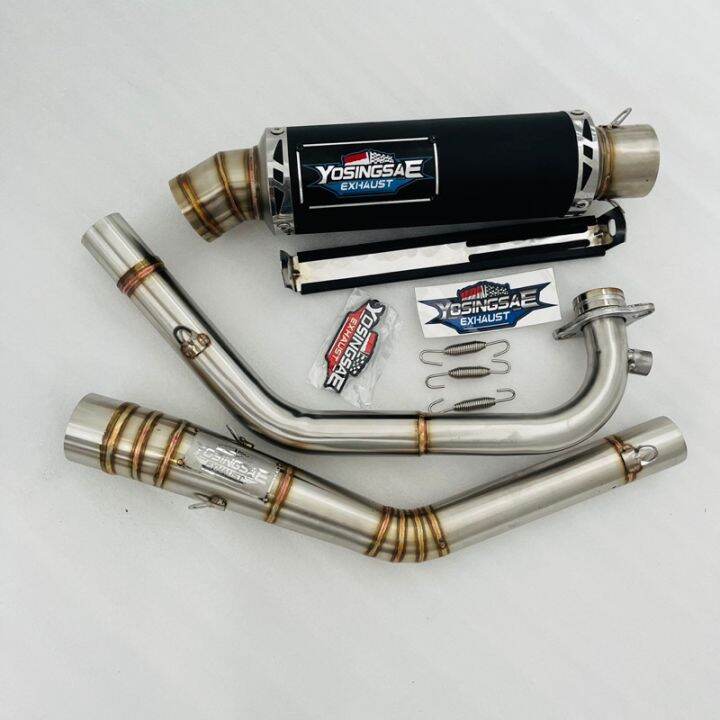 Yosingsae exhaust satria fu 150injector exhaust/fufi/raider 150fi big ...