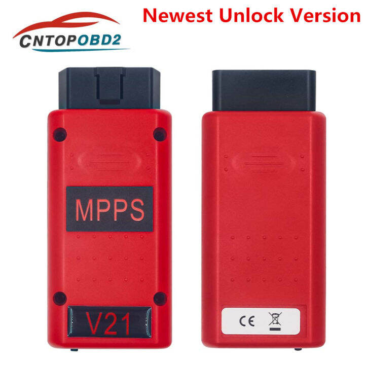 2022 MPPS V21 OBD2 Scanner Unlock Version ECU Chip Tuning Inter For