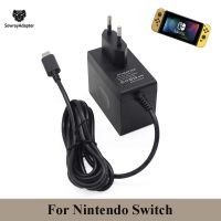 ปลั๊ก EU/US/UK 5V 3A 15V 2.6A AC ที่ชาร์จอะแดปเตอร์สำหรับ Nintendo คอนโซลอะแดปเตอร์ชาร์จผนังชนิด C แหล่งจ่ายไฟ USB