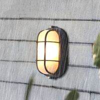 Retro Outdoor LED Waterproof Wall Lamp Moisture Vintage E27 Garden Ceiling Sconces Bathroom Porch Home Wall Lighting Luminaire