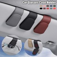 Car Glasses Case Sunglasses Holder Clip Glasses Hanger Eyeglasses Mount for Car Sun Visor Ticket Card Clip Car Accessories