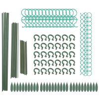 30Pcs Plant Support Stakes Single Stem Plant Support Stakes Amaryllis Plant Cage Support Rings for Indoor Plants