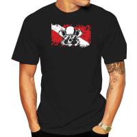 Flag Diver Scuba Youth Pure T Shirt Men 2022 Causal Cotton Tshirt Tees T Shirt Men Gildan