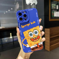 สำหรับ POCO X4 Pro M4 M3 Pro 5G X3 NFC GT F3เคสโทรศัพท์การ์ตูนน่ารัก Spongebob Patrick Star คุณภาพสูงป้องกันเลนส์กล้องสแควร์กรอบขอบฝาครอบ