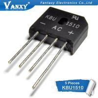 5pcs KBU1510 KBU-1510 15A 1000V diode bridge rectifier new and original IC