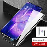 ฟิล์ม P30สำหรับติด P40,กาวนาโน UV สำหรับกระจกนิรภัยสำหรับ Huawei P20 30 8 9ปกป้องหน้าจอ