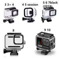 60M Waterproof Case Protective Diving Housing Shell Cover for GoPro Hero10 9 8 7 6 5 Black 4 5 Session 4 3+ 3 Camera Accessories