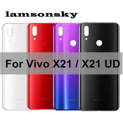 ~ ฝาหลัง Vivo X21 / X21A เคสโทรศัพท์มือถือพิมพ์ลายโลโก้สําหรับ VIVO X21 UD