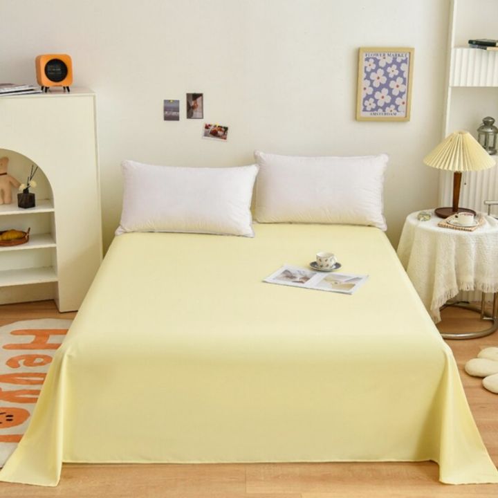 ผ้าปูที่นอนเตียงฤดูร้อนนุ่มพิเศษผ้าคลุมฟูก-hiasan-kamar-เตียงระบายความร้อนแบบระบายอากาศได้ผ้าปูที่นอนขนาดใหญ่แบบนอนพรมรองเตียงสีเดียวสำหรับบ้าน
