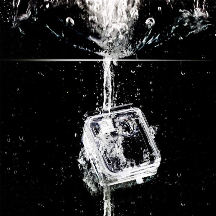 เคสฝาหลังกระเป๋ากล้องกันน้ำ40ม-สำหรับกล้องโกโปรฟิวชั่น360กล่องใต้น้ำอุปกรณ์เสริมสำหรับ-go-pro-กล้องแอคชั่นแคมเมราฟิวชั่น