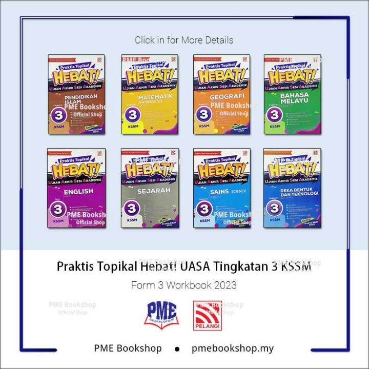 [PME Bookshop] Pelangi: Praktis Topikal Hebat! UASA Tingkatan 3 KSSM ...