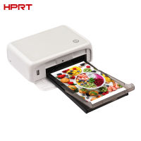 HPRT CP4000L 4x6 Wireless Thermal Photo Printer Portable Picture Printer Mobile Wifi Connect 300dpi Thermal Sublimation Technology AR Printing Automatic Lamination with 1pc Color Ink Cartridge &amp; 54 Sheets Photo Paper Compatible with Windows Android iOS