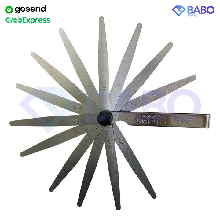 Wipro Alat Ukur Celah Gap Klep Feeler Gauge Blades Blatts Lazada Indonesia