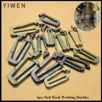 YIWEN 4pcs 25มม./38มม. เข็มขัดตะขอเกี่ยว พลาสติกทำจากพลาสติก อุปกรณ์เสริมเพื่อความอยู่รอด สายรัดหัวเข็มขัด ที่มีคุณภาพสูง หัวเข็มขัดกระเป๋าวิ่งจ๊อกกิ้ง เครื่องมือกลางแจ้งสำหรับกิจกรรมกลางแจ้ง