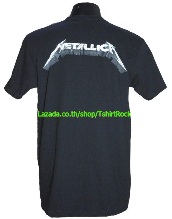 เสื้อวง-metallica-เมทัลลิกา-ไซส์ยุโรป-เสื้อยืดวงดนตรีร็อค-เสื้อร็อค-met1050-ผ้าร้อยแท้