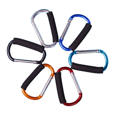1Piece Large Size Aluminum Alloy Carabiner Multifunctional Hanging Buckle Keychain Handing clip secure lock carabiner