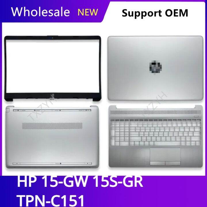 new-original-for-hp-15-gw-15s-gr-tpn-c151-laptop-lcd-back-cover-front-bezel-hinges-palmrest-bottom-case-a-b-c-d-shell