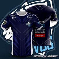 xzx180305    Evos Mobile Legends Aov Dota 2 Gaming Shirt Jersey New Free Nickname Frenecashop