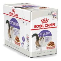 [Cheaper] [กล่อง] Royal Canin Sterilised Pouch 85g [มี 3 สูตร] Gravy Jelly Loaf  โรยัลคานิน อาหารเปียก สูตรแมวโตทำหมัน