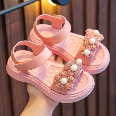 Summer Girls Sandals Kids From 2-9 Years Princess Shoes Casual School Kids Shoe Outdoor Beach Sandal Childrens Student sneaker