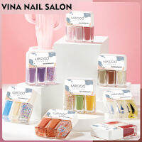 VINANAILSALON สีทาเล็บ3อิน1 ยาทาเล็บไม่ต้องอบ ยาทาเล็บ น้ำยาทาเล็บ สีทาเล็บ  K70