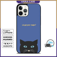 KateSpade Resin Cat Phone Case for iPhone 14 Pro Max / iPhone 13 Pro Max / iPhone 12 Pro Max / XS Max / Samsung Galaxy Note 10 Plus / S22 Ultra / S21 Plus Anti-fall Protective Case Cover