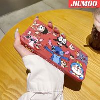 JIUMOO เคส Y9s สำหรับ Vivo S1 Pro,เคสป้องกันการกระแทกเคสขอบสี่เหลี่ยมด้านข้างบางเคสมือถือนิ่มลายการ์ตูนเคสป้องกันการกระแทก