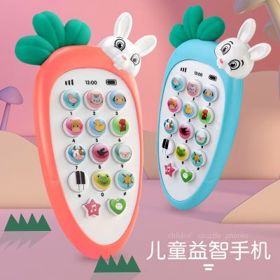✼ Childrens music mobile phone toys for girls and boys early education baby can bite the simulation puzzle 0-3 years old
