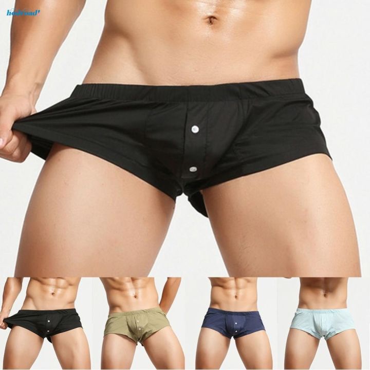 กางเกงใน-ผู้ชาย-กางเกงใน-กางเกงในชาย-hodrd-mens-underwear-nightwear-pyjama-sexy-shorts-pants-stretch-boxer-briefs-fashion