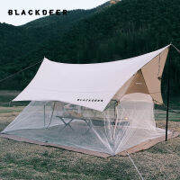 BLACKDEER ฤดูร้อน Canopy Anti-Mosquito ตาข่ายเต็นท์5-8คน Field Camping ปิกนิกระบายอากาศ Tent