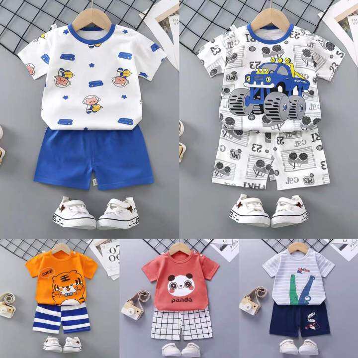 THE BABY DIARY Terno for Kids Terno for Boys Polo Shirt Shorts for Baby ...